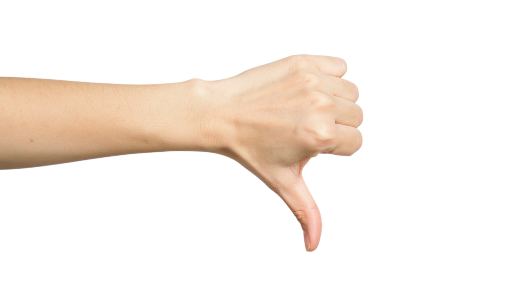 thumbs down, hand gesture, dislike sign, negative gesture, bad feedback, no symbol, rejection hand, failure sign, hand icon, disapproval, thumbs down vector, negative feedback, stop gesture, disagree hand, rejection icon, decline symbol, hand illustration, downvote sign, not good, poor rating, hand clipart, bad sign, hand signal, wrong gesture, negative symbol